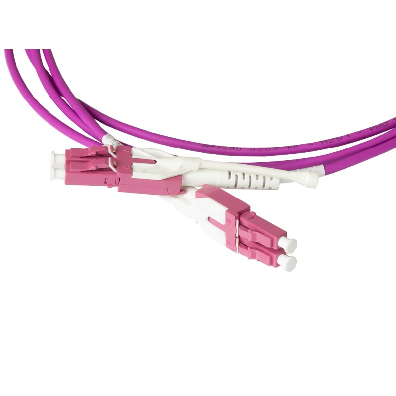 Alcasa LW-U810LC4 câble InfiniBand et à fibres optiques 10 m LC Violet