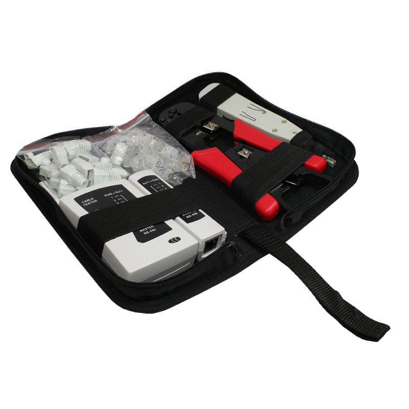 Alcasa GC-N0036 testeur de câble réseau Gris