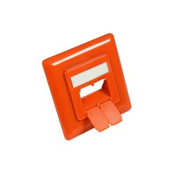 Alcasa GC-N0058 socket safety cover RJ-45 Orange 1 pc(s)