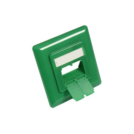 Alcasa GC-N0059 protection de sécurité pour prise RJ-45 Vert 1 pièce(s)