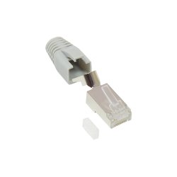 Alcasa GC-N0091 connecteur de fils RJ45 Gris