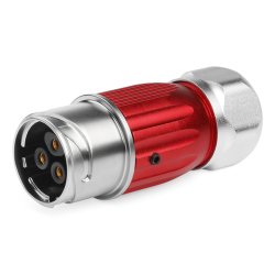 Alcasa S3 IC03-20P303 Red, Silver 3-pin