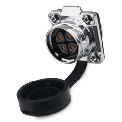 Alcasa S3 IC03-20P402 Black 4-pin