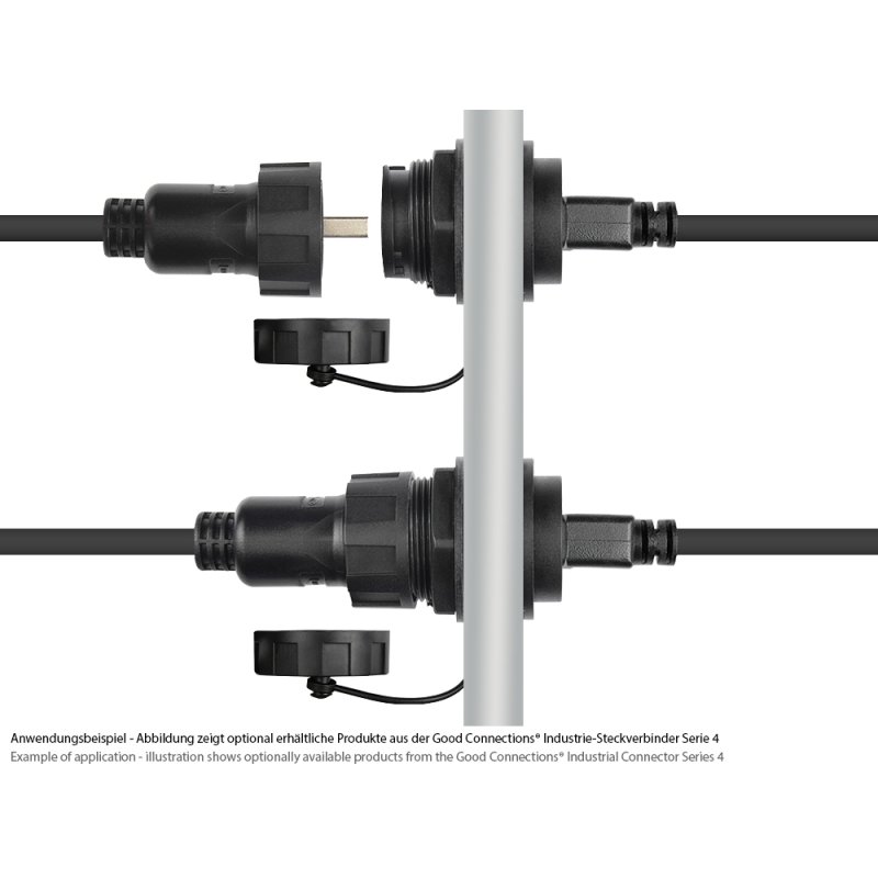Good Connections Industrie-Einbauverlängerung S4-USB 3.0 1m