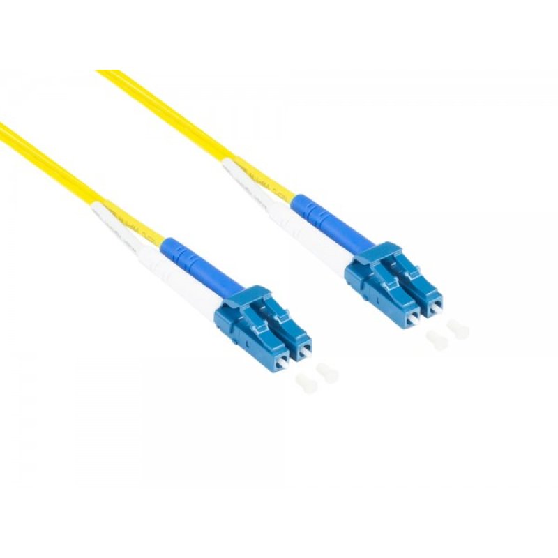 Alcasa LW-9075LC InfiniBand/fibre optic cable 7.5 m 2x LC Yellow