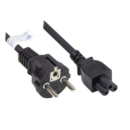 Alcasa P0005-S030 power cable Black 3 m Power plug type E F C5 coupler