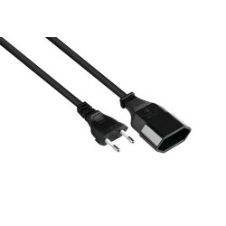 Alcasa P0300-S005 câble électrique Noir 0,5 m Prise d'alimentation type C