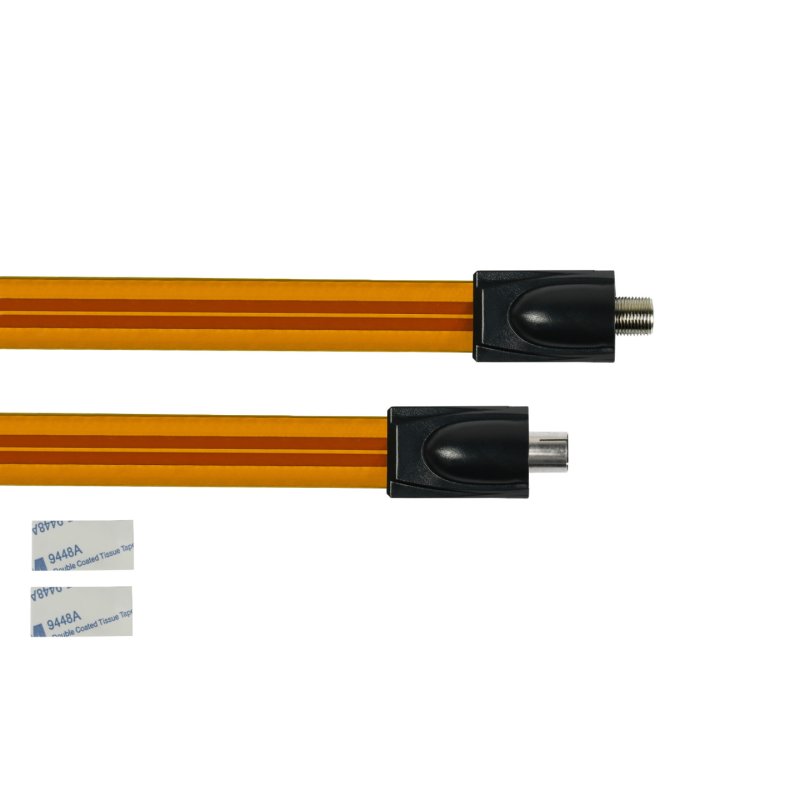 Alcasa S-FD26FK coaxial cable 0.263 m F-type IEC Orange