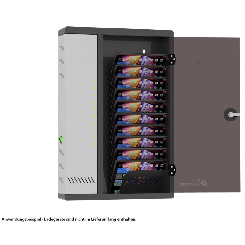 Alcasa PCT12-C10S chargeur d'appareils mobiles Tablette Noir, Gris Secteur Intérieure