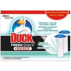 Fresh Discs WC Active Eucalyptus 72ml - Pack of 2 Refills