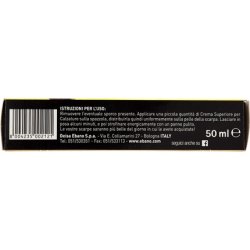 Calzanetto Top Cream for Footwear with Carnauba Wax and Almond Oil 50ml Black