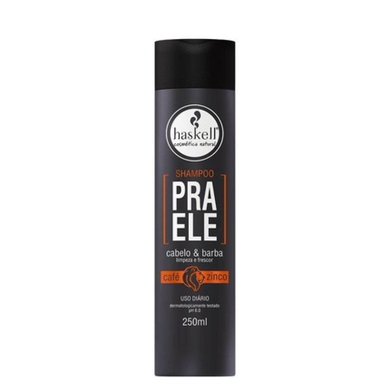 Haskell Pra Ele Shampoo Hair And Beard 250ml