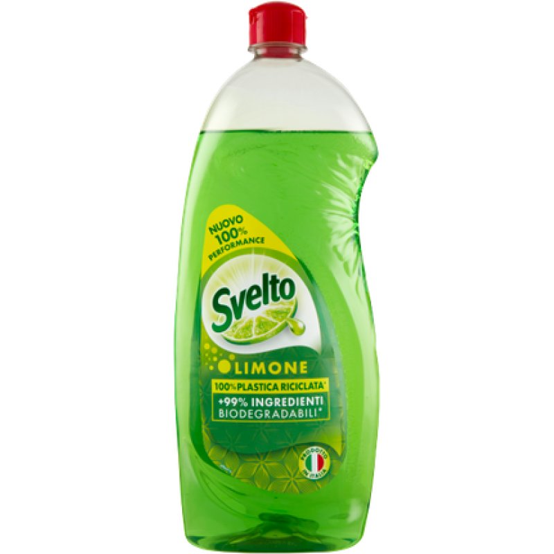 Svelto Dishwashing Liquid Lemon 930 Effective Dish Cleaner