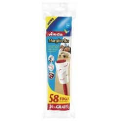 Vileda Margherita Lint Roller With Adhesive Film And Ergonomic Handle 1 Rotolo