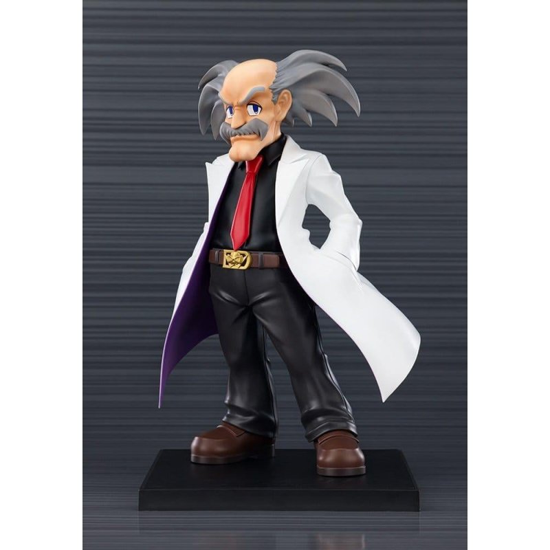 MEGA MAN - Dr. Willy & Dr. Light - Statuette Oshi Works 22cm