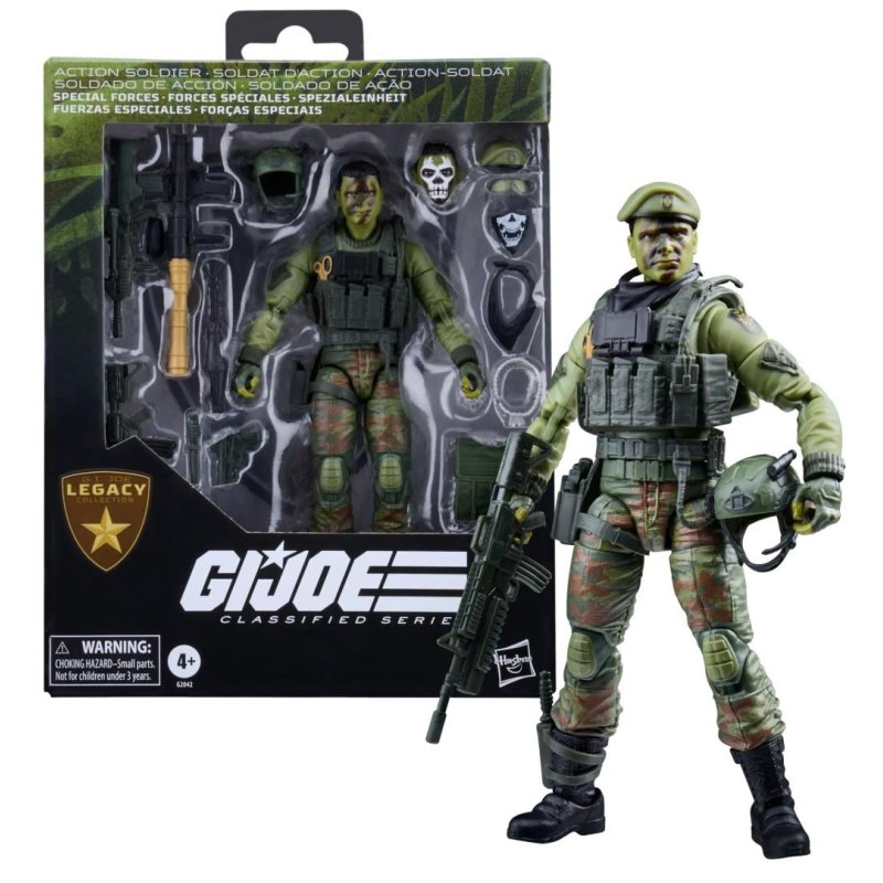 G.I. JOE -Forces Spéciales -Fig. Classified Series Legacy Collec. 15cm