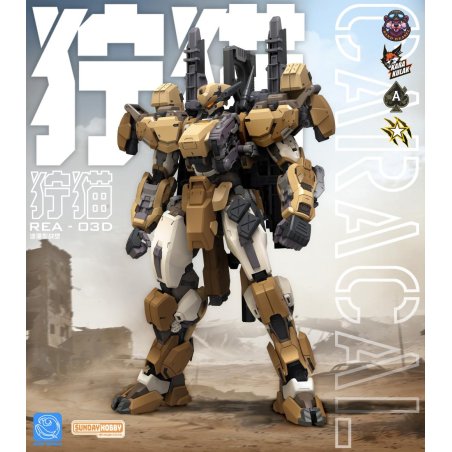 BLUE WHALE - REA-03D Caracal - Model Kit 22.9cm