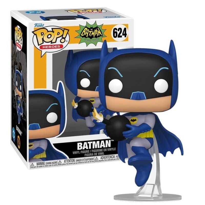 BATMAN 66 - POP Heroes N° 624 - Batman avec bombe