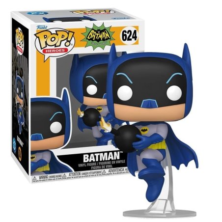 BATMAN 66 - POP Heroes N° 624 - Batman avec bombe