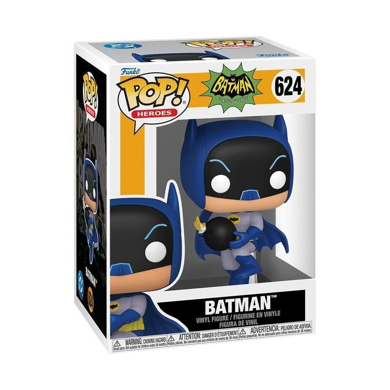 BATMAN 66 - POP Heroes N° 624 - Batman avec bombe
