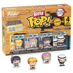 DEMON SLAYER - Bitty Pop 4 Pack 2.5cm - Zenitsu
