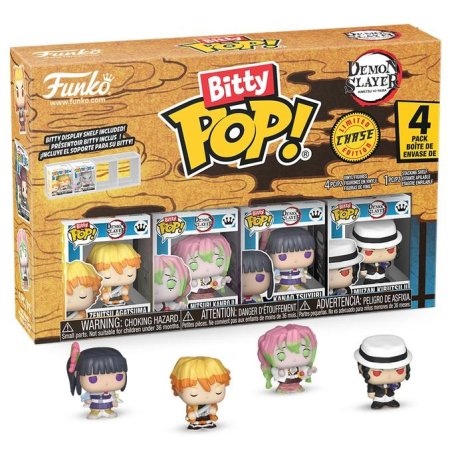 DEMON SLAYER - Bitty Pop 4 Pack 2.5cm - Zenitsu