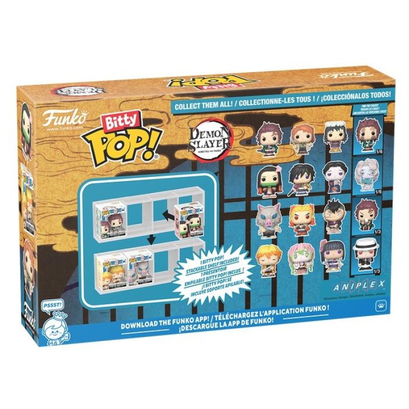 DEMON SLAYER - Bitty Pop 4 Pack 2.5cm - Zenitsu