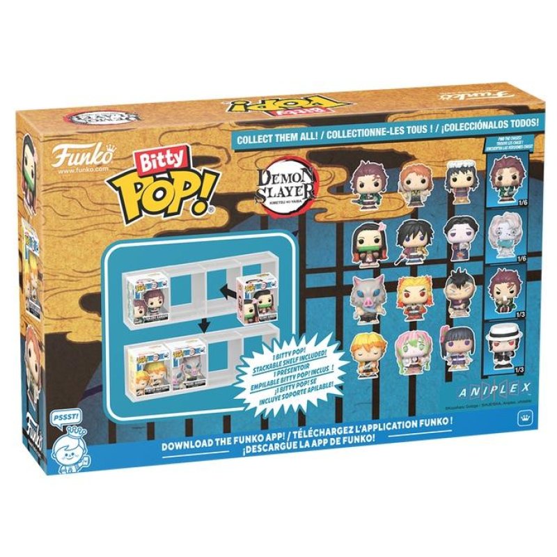 DEMON SLAYER - Bitty Pop 4 Pack 2.5cm - Tanjiro