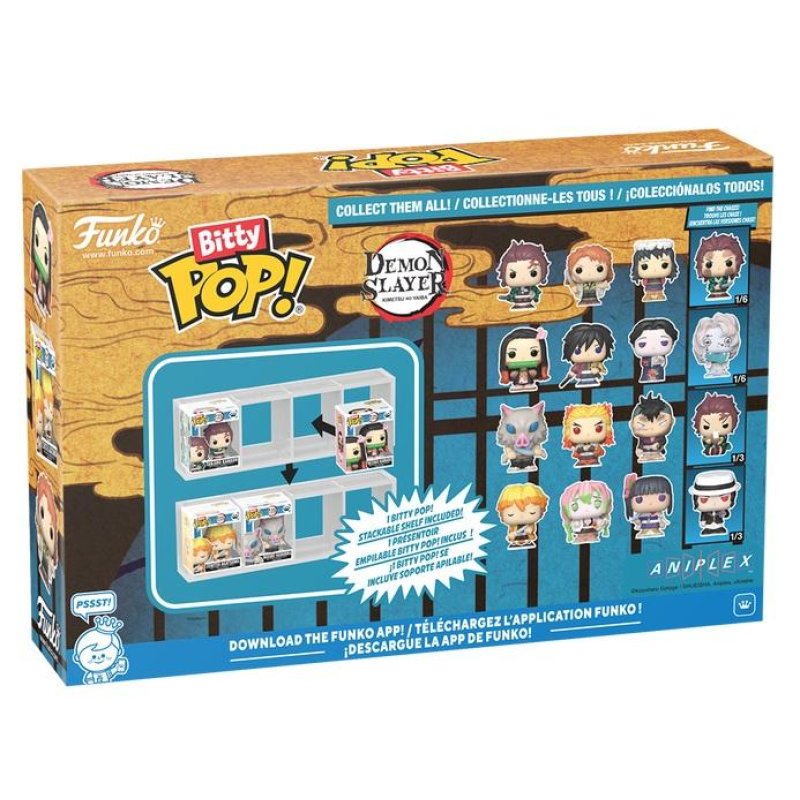 DEMON SLAYER - Bitty Pop 4 Pack 2.5cm - Nezuko