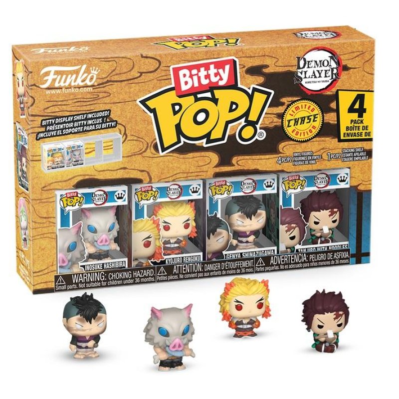 DEMON SLAYER - Bitty Pop 4 Pack 2.5cm - Inosuke
