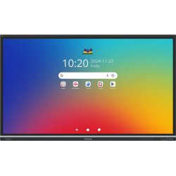 Viewsonic IFP7551-3C tableau blanc interactif 190,5 cm (75") 3840 x 2160 pixels Écran tactile Noir