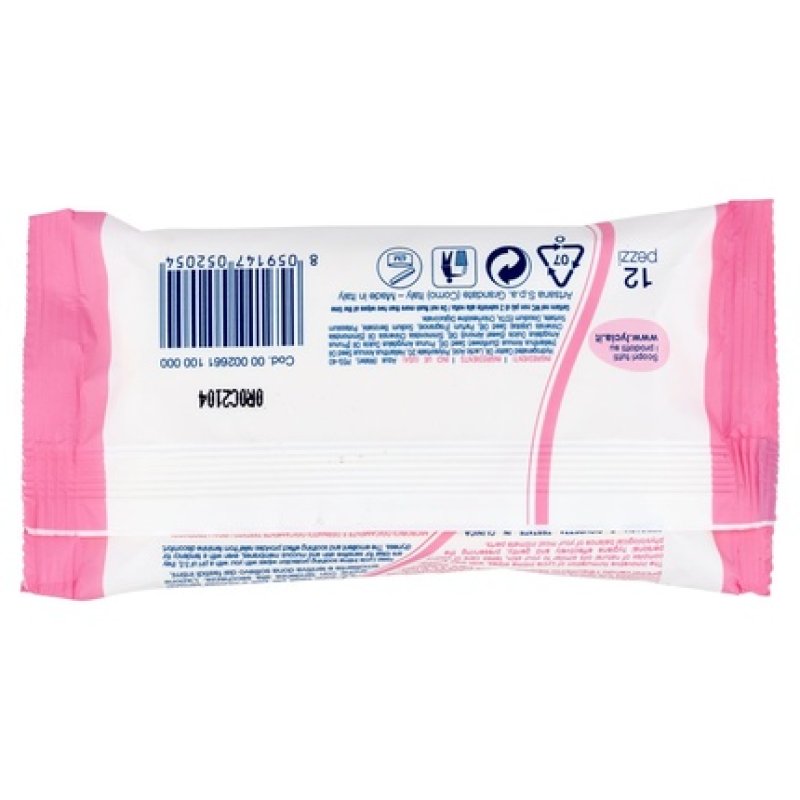 Lycia Salviettine Intime Lenitive 12 Wipes Pack Of 12