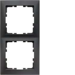 Berker 10129949 Plaque de commutation et obturateur Anthracite