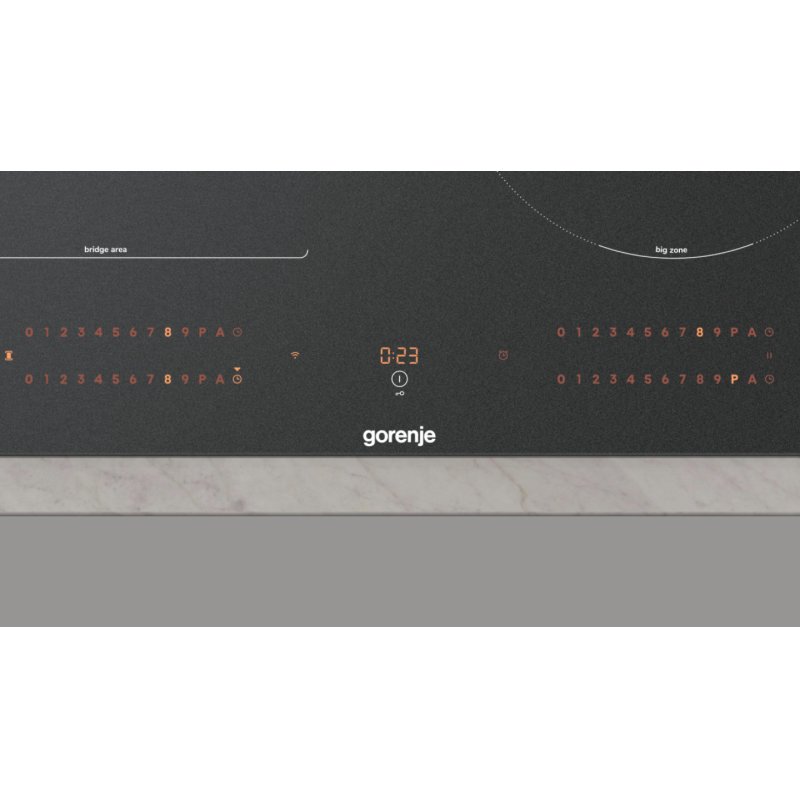 Gorenje GI6433SRWF Black Built-in 59.5 cm Zone induction hob 4 zone(s)