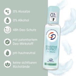 Cd Deo Spray Sensitive Protect 75ml Gentle Deodorant