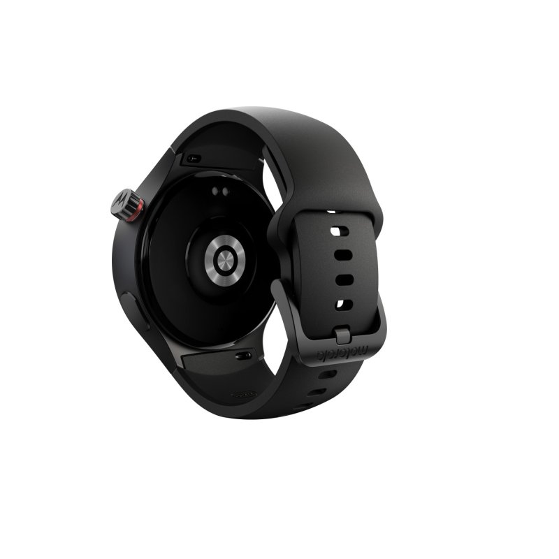 Motorola Moto Watch 3,63 cm (1.43") OLED 47 mm Numérique Écran tactile Noir GPS (satellite)