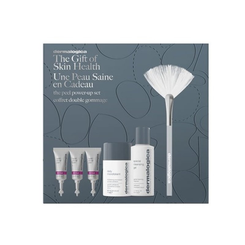 The peel power up set (special gel 50ml microfoliant 13g revealpeel 9ml)