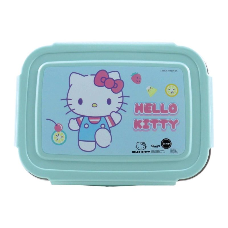 HELLO KITTY - Boite à Tartines en acier inoxydable