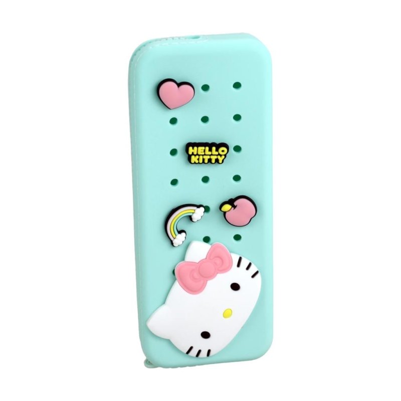 HELLO KITTY - Trousse à Crayons en Silicone avec Pins