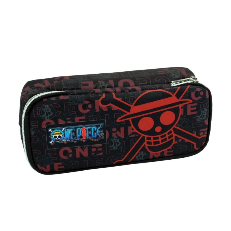 ONE PIECE - Trousse à Crayons Oval avec 2 Zippers