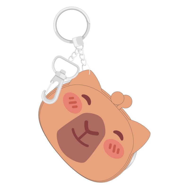 CAPYBARA - Porte-Clé en Silicone