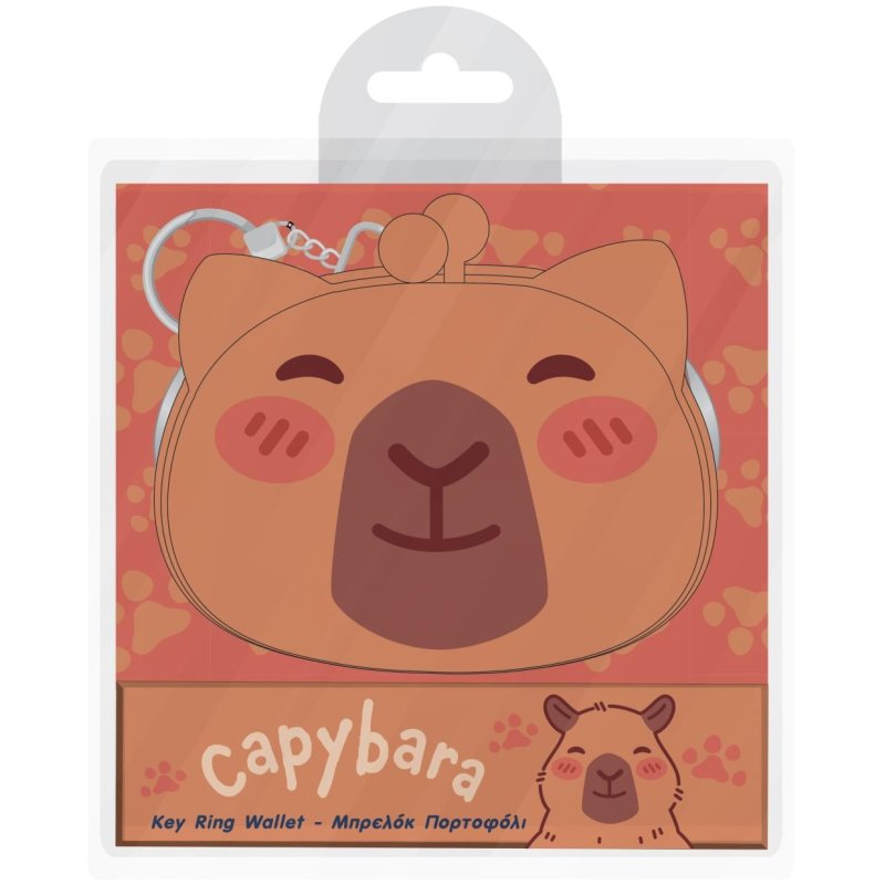 CAPYBARA - Porte-Clé en Silicone
