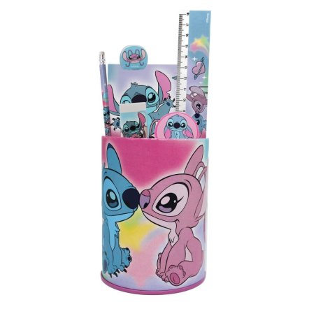 LILO & STITCH - Set de Papeteire Pot à Crayon - 7pc.