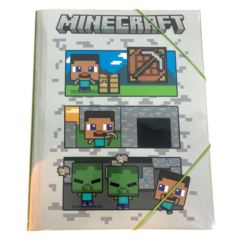 MINECRAFT - Pochette Elastique A4
