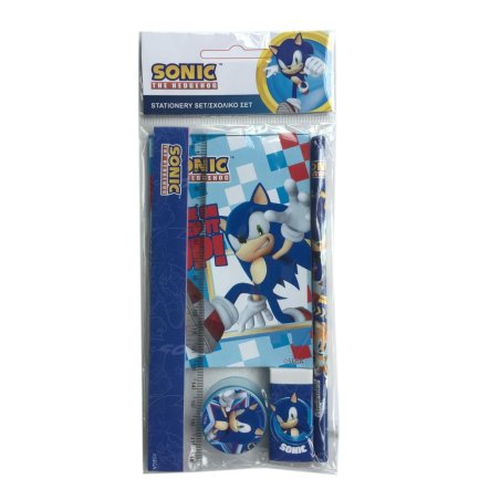 SONIC - Set de Papeterie - 5pc.