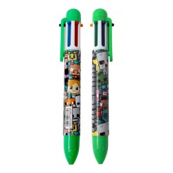 MINECRAFT - Stylos-bille 6 couleur