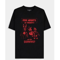 FIVE NIGHTS AT FREDDY'S - Can you survive - T-shirt Homme (XXL)