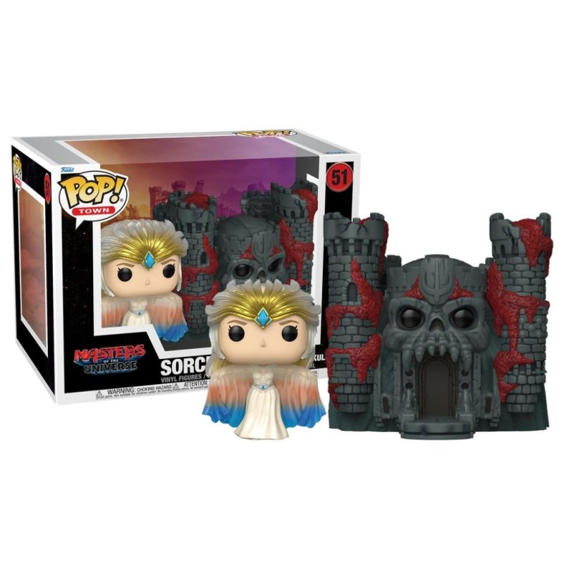 MAITRES DE L'UNIVERS - POP TOWN N° 51 -Sorceress with Castle Grayskull