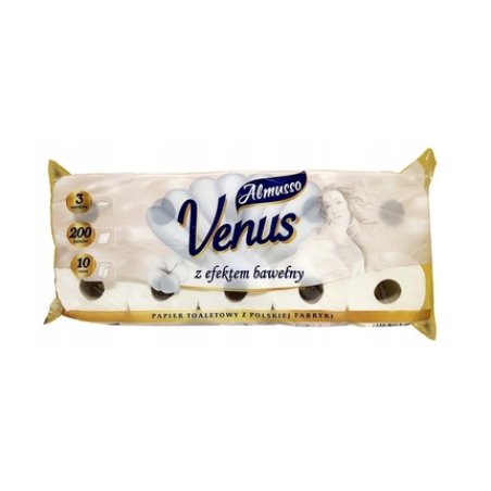 Almusso Venus Toilet Paper 3ply 10 Rolls