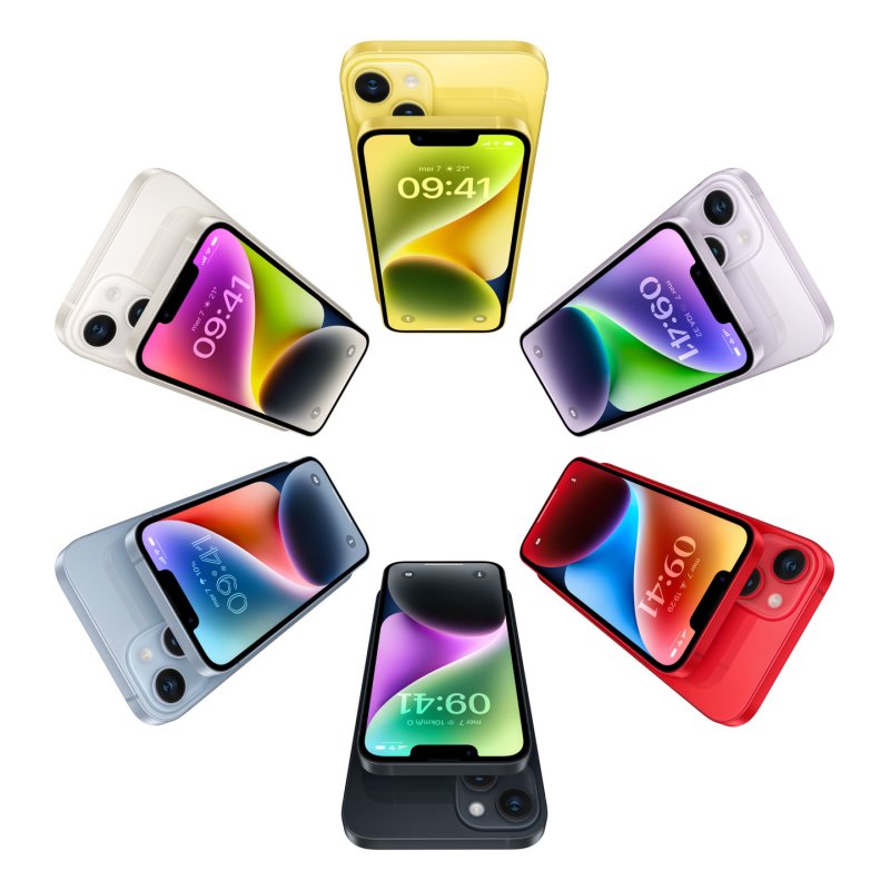 Apple iPhone 14 Plus 17 cm (6.7") Double SIM iOS 16 5G 256 Go Noir